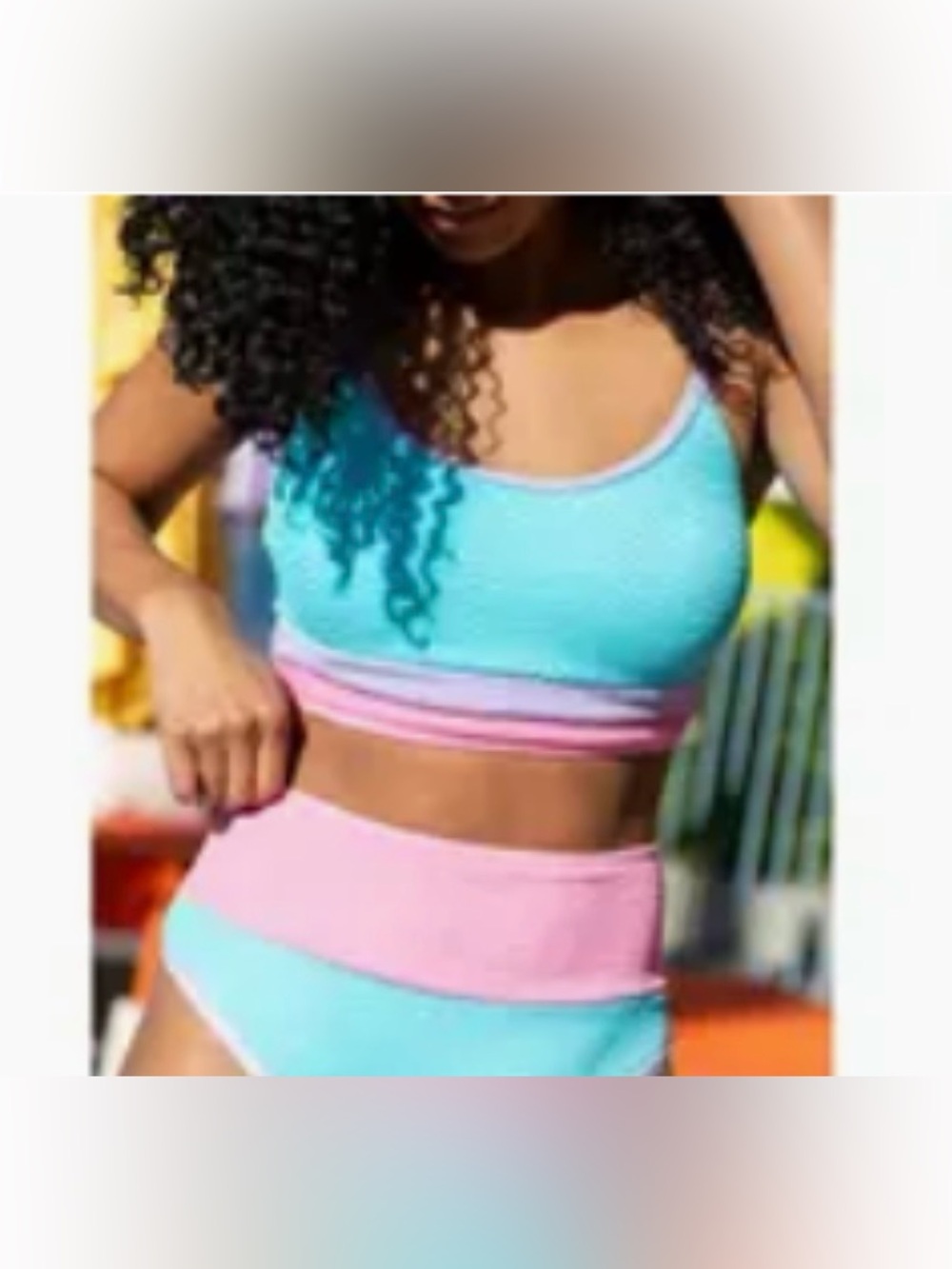 Women’s high-waist bikini set